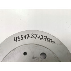 Tarcza hamulcowa przód DAIHATSU CHARADE IV III II 4351287727000