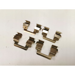 Blaszki mocowania klocków hamulcowych tył Discovery 3 Discovery 4 LR019626