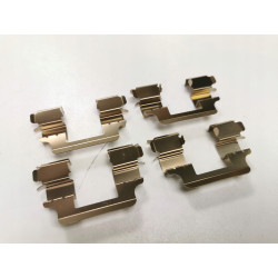 Blaszki mocowania klocków hamulcowych tył Discovery 3 Discovery 4 LR019626