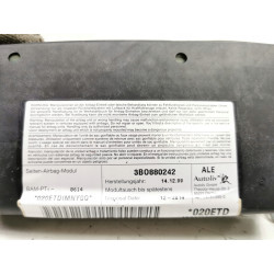 PODUSZKA POWIETRZNA BOCZNA, PASAŻER VOLKSWAGEN PASSAT 1997- OE 3B0880242A