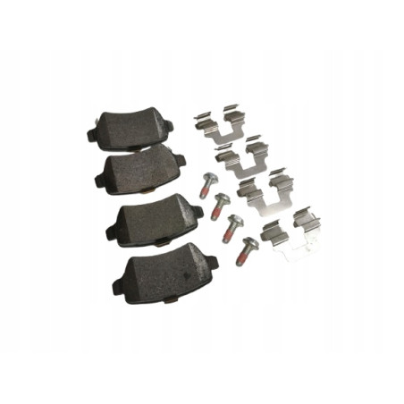 Zestaw klocków hamulcowych, hamulce tarczowe tył Opel Astra G OE 93188727