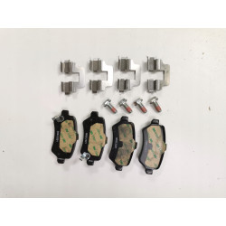 Zestaw klocków hamulcowych, hamulce tarczowe tył Opel Astra G OE 93188727