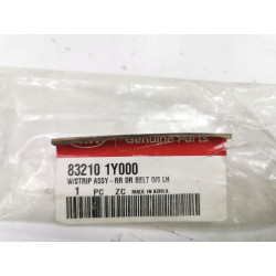 ZESTAW USZCZELKI ZEWNĘTRZNEJ PASA DRZWI TYLNYCH, LEWY PICANTO 83210 1Y000