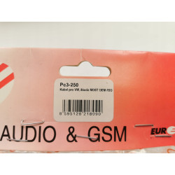 Kabel pro VW Skoda MOST OEM ISO PC3-250