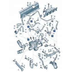 Pierścień uszczelniający 12X18 Volkswagen Golf Audi A4 A5 A6 OE N0138514