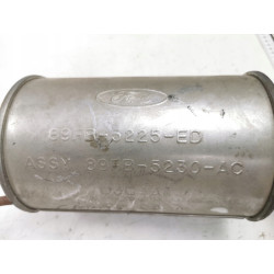 Tłumik środkowy Ford Fiesta MK3 OE 89FB-5230-AC 89FB-5225-ED 6188113