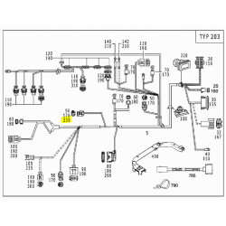 Zaślepka 4.1MM Mercedes-Benz E Klasa A Klasa SLK OE 0005458780 A0005458780