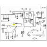 Zaślepka 4.1MM Mercedes-Benz E Klasa A Klasa SLK OE 0005458780 A0005458780