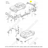 Spoiler, listwa dolna zderzaka tył Ford Fiesta MkI MkII 1976-1989 1621193
