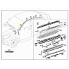 LISTWA SZYBY CZOŁOWEJ PRAWA MERCEDES-BENZ GLE OE 2926900262 A2926900262
