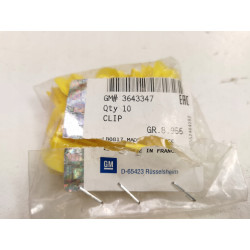 Klips wielofunkcyjny do Peugeot, Opel, Citroen 9678726180 3643347