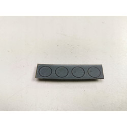 Mała okrągła gumowa podkładka pod szybę - Szyby - Discovery 3 4 CZU000010