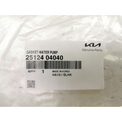 Uszczelnienie, pompa wodna Hyundai I10 Kia Picanto Ceed Rio OE 25124 04040