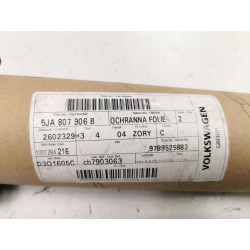 FOLIA OCHRONNA PROGU, BŁOTNIKA PRAWY TYŁ SKODA RAPID SEAT TOLEDO 5JA807906B