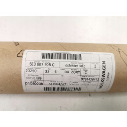 Folia Ochronna Błotnika Tył Lewa Skoda Octavia 2020- OE 5E3807905C