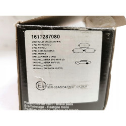 Zestaw klocków hamulcowych, hamulce tarczowe Eurorepar 1617287080