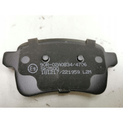 Zestaw klocków hamulcowych, hamulce tarczowe Eurorepar 1639383180