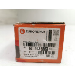 Zestaw klocków hamulcowych, hamulce tarczowe Eurorepar 1639383180