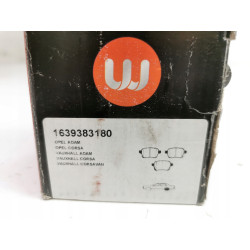 Zestaw klocków hamulcowych, hamulce tarczowe Eurorepar 1639383180