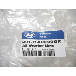 Dywaniki gumowe Hyundai I20 OE Q0131ADE00GR