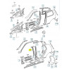 Poszycie, słupek B, wewnętrzny prawy Volkswagen Polo 2000- 6N4809444B