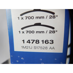Pióra wycieraczek przód Bosh 3397118950 FORD 1M21J-S17528-AA 1478163