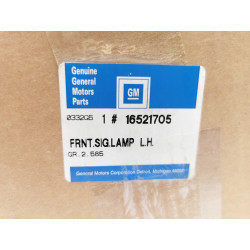 Klosz obudowa, kierunkowskaz lewy przód Opel Sintra 1996- OE 16521705