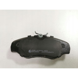 Zestaw klocków hamulcowych, hamulce tarczowe przód Eurorepar 1617258080