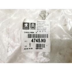 Cięgno, hamulec postojowy prawy tył Peugeot 306 OE 4745.N9