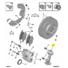 Mocowanie, zacisk hamulcowy Oś przednia Citroen C5 2004-2008 4404 G1