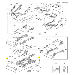 Śruba, Torx, M10 x 36 Opel Zafira C OE 13342403