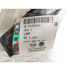 Klosz, lampka tablicy rejestracyjnej/rejestracyjnej Opel Astra H 13155653