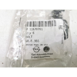 Śruba M6x1x20, tylny spojler - Opel Insignia A OE 11570701