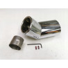 Końcówka wydechu SPARK 70x89 Peugeot 307 N61107PTB HPG04OV