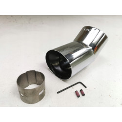 Końcówka wydechu SPARK 70x89 Peugeot 307 N61107PTB HPG04OV