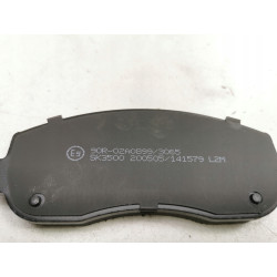 Zestaw klocków hamulcowych, hamulce tarczowe Eurorepar 1617286480