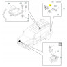 Uchwyt, czujnik parkowania Opel Combo D OE 95525066