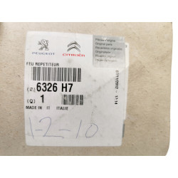 KLOSZ, KIERUNKOWSKAZ BOCZNY CITROEN NEMO PEUGEOT BIPPER OE 6326 H7