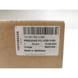 DOLNA OSŁONA OBUDOWA LUSTERKA LEWA VW CRAFTER 18- 7C0857603A 7C0857603A9B9