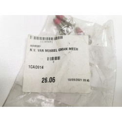 Śruba tylnej osłony paska rozrządu silnika M6x16 GM 11103651