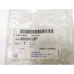 PRZEKAŹNIK WENTYLATORA DODATKOW CHEVROLET AVEO CAPTIVA 96590287