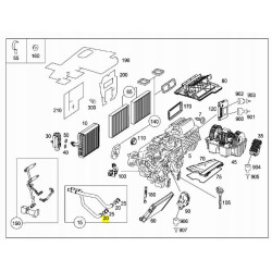 Pierścień uszczelniający rurę do wymiennika ciepła Mercedes OE A0309972048