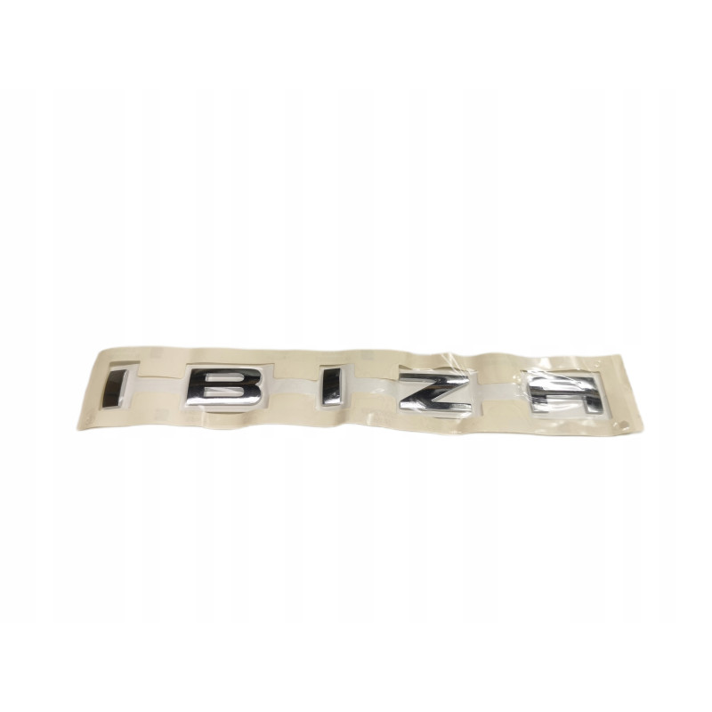 Znaczek emblemat naklejka na klapę Seat Ibiza OE 6L6853687 6L6853687739