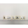Znaczek emblemat naklejka na klapę Seat Ibiza OE 6L6853687 6L6853687739
