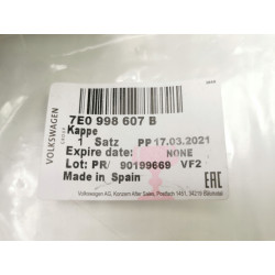 Osłona światła mijania lewa przód Volkswagen Transporter 2020- 7E0998607B