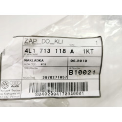 Mieszek dźwigni zmiany biegów AUDI Q7 OE 4L1713118A 4L1713118A1KT