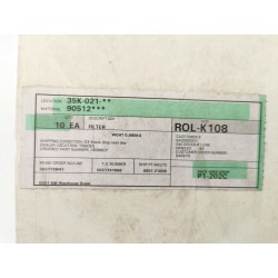Filtr kabinowy Opel Vectra B OE 1808607 90512779