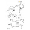 Wąż, podgrzewacz, wlot wody OPEL OMEGA B OE 6818109 90499986