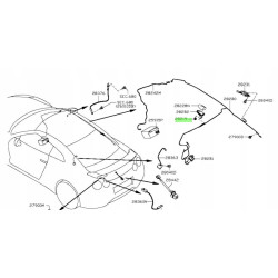 Nakrętka, antena dachowa Nissan Leaf Almera Maxima GT-R OE 28219-EM30A