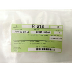 TAŚMA-PRZEDNIA SKRZYDŁA DRZWI TYLNYCH, LEWA NISSAN MICRA OE 82817 1HB0A